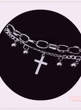 黑暗系lolita洛丽塔jk哥特朋克