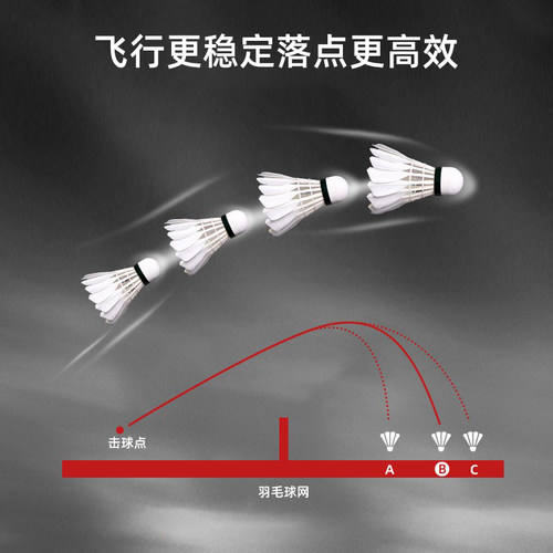 李宁羽毛球 G100S鹅毛球耐打俱乐部训练球 G800/900国际比赛用球 - 图1