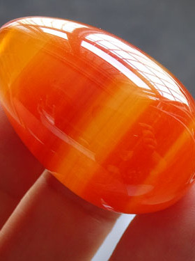 红玛瑙中号蛋形水滴毛衣链吊坠