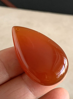 马料去皮天然红玛瑙原石吊坠原色