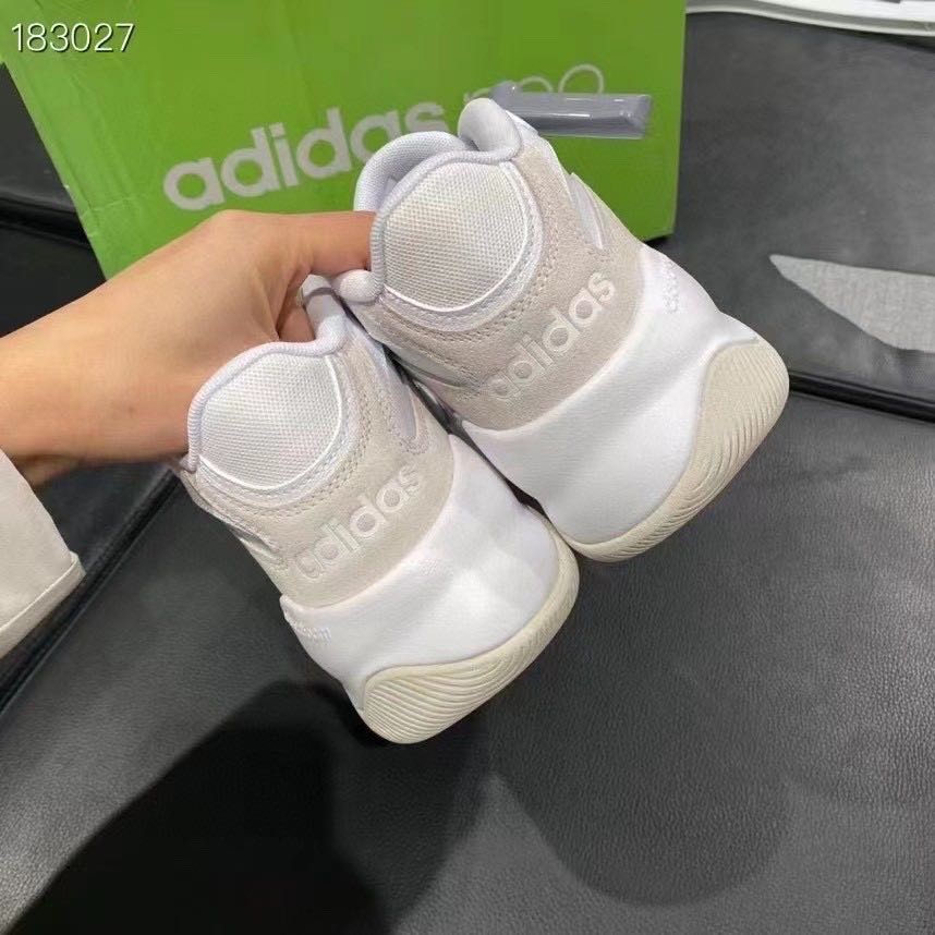 Adidas 阿迪达斯 cloudfoam云底缓震系列 男子中帮 篮球鞋EG4344 - 图2