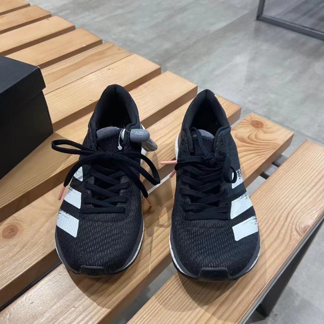 adidas阿迪达斯Adizero Boston 8女子透气减震跑步鞋EG1168-图1