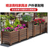 Anticorrosive wood flower box planting box thickened model durable for 10 years