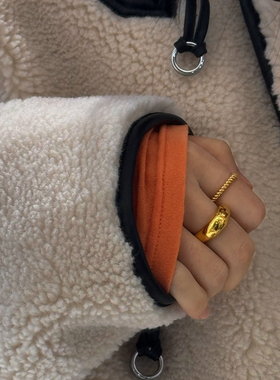 水贝足金999古法工艺高背泥鳅背海豚背蛇肚戒素圈指环5G黄金戒指