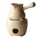 Handmade retro teapot with filter and side handle