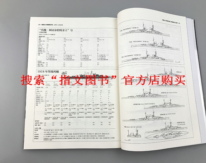 【官方正版现货】《德国主力舰图解百科:1871-1918年》大开本指文海洋文库舰艇武器海战战列舰驱逐舰潜艇航母德意志帝国大舰队巨炮 - 图2