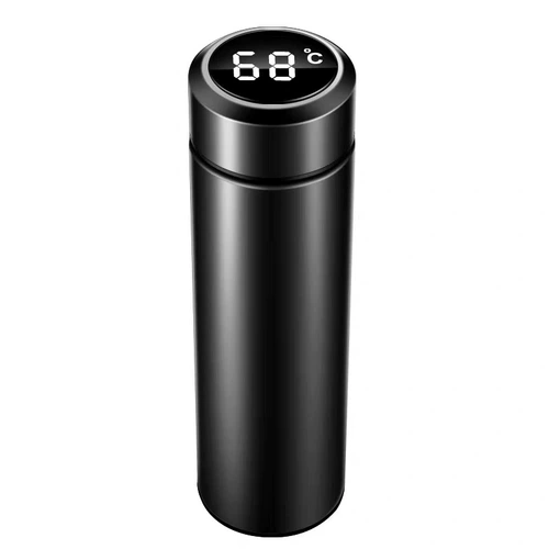 Вместительный и большой умный элитный стакан из нержавеющей стали, чайная чашка, подарочная коробка, нержавеющая сталь AISI 304, подарок на день рождения, делается под заказ, с печатью вашего логотипа