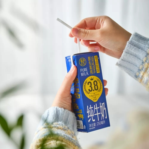 盒马 华山牧场3.8g乳蛋白纯牛奶250ml*12原生高钙奶早餐奶包邮 - 图1