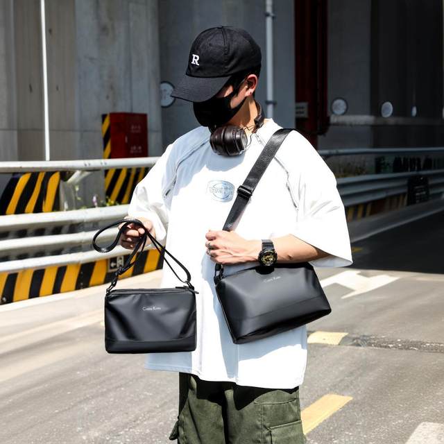 Cebiykate bag Dada selects high-quality men's bags, fashionable and versatile shoulder bags, outdoor waterproof men's crossbody bags