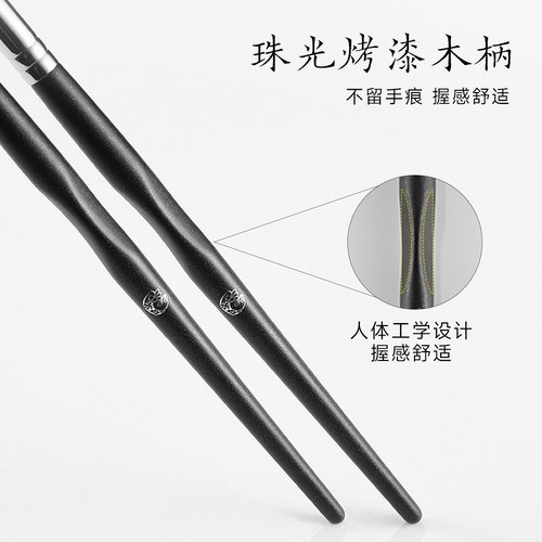 ENERGY/艾诺琪大师M112眼影火苗刷眼部晕染鼻影刷 动物羊毛化妆刷 - 图2