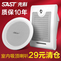 SAST chenko S1 suction top loudspeaker Public broadcast shop ceiling wall-mounted music broadcast wireless Bluetooth