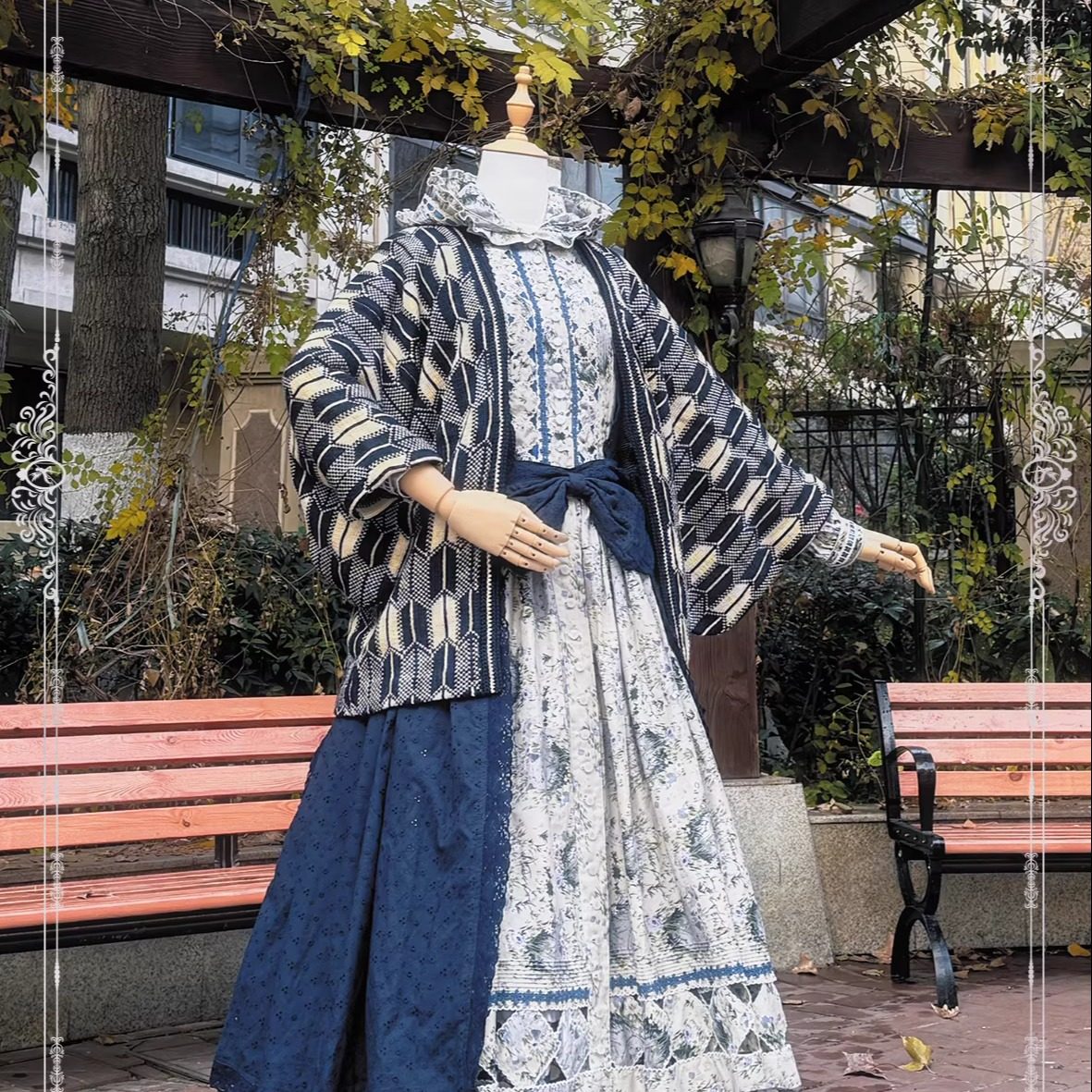 【定金】FEE喵咪森林2.0 纯棉段段大摆开襟 重工狗牙边蕾丝点纱,淘宝优惠券,粉丝福利购,淘宝优惠卷