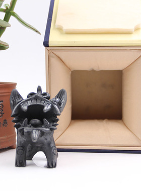 云南瓦猫瓦当猫灵兽桌面摆件云南旅游纪念品伴手礼物