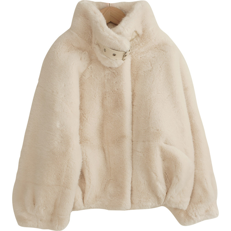 高端米兰水貂毛男女童皮草外套白色仿皮毛一体大衣加厚儿童秋冬装,淘宝优惠券,粉丝福利购,淘宝优惠卷
