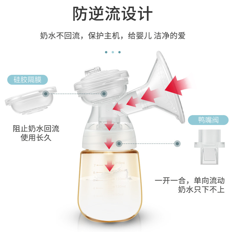 优合电动可充电全自动产妇吸奶器 youha优合咪果吸奶器