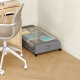 Under-bed dustproof storage box with gurney under bed