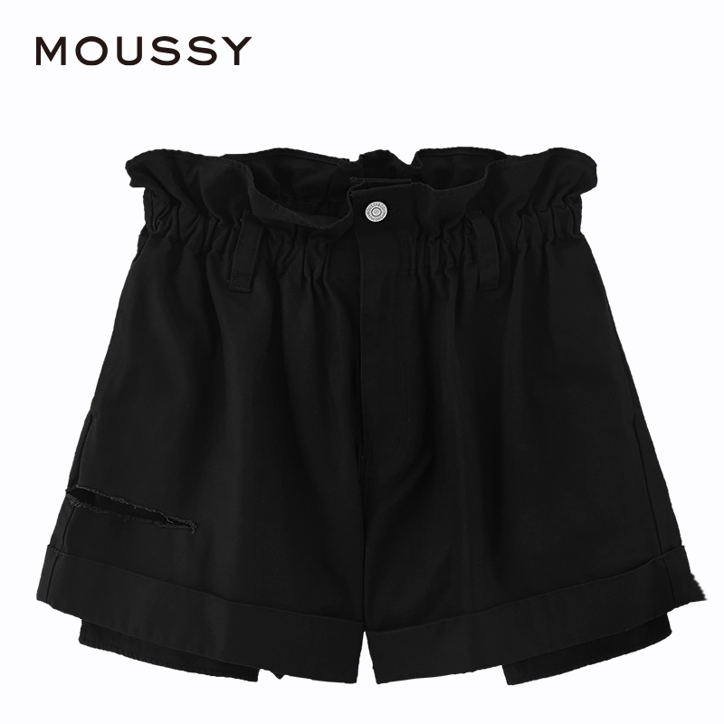 MOUSSY 2024夏季新品日系风通勤花苞休闲裤028HS230-1721 - 图3