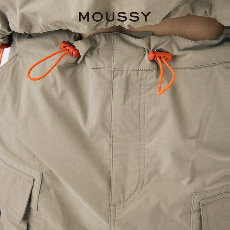 【PROJECT U】MOUSSY 2024夏季新品叛逆街头工装裙010HSL31-0341 - 图0