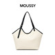 MOUSSY 2026 Summer New Commuting Style Simple Contrast Color Adjustable Shoulder Bag 028JSA56-1020