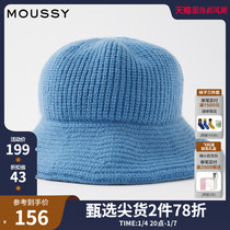 MOUSSY 22 Winter New Pinails Department of Pure Color Brief Design Dome Wool cap 010FA750-5710