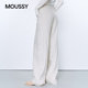 MOUSSY 2026 Spring New Product Commuting Lazy Style Wide Leg Simple Casual Pants Women 031JSA31-1001