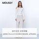 MOUSSY 2026 Spring New Product Commuting Lazy Style Wide Leg Simple Casual Pants Women 031JSA31-1001
