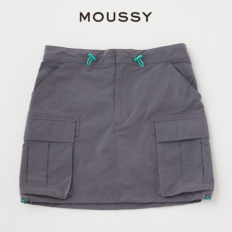 【PROJECT U】MOUSSY 2024夏季新品叛逆街头工装裙010HSL31-0341 - 图3