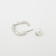 MOUSSY 2026 Spring New Product Unique Personalized Polygonal Irregular Earrings 010ISA56-6501