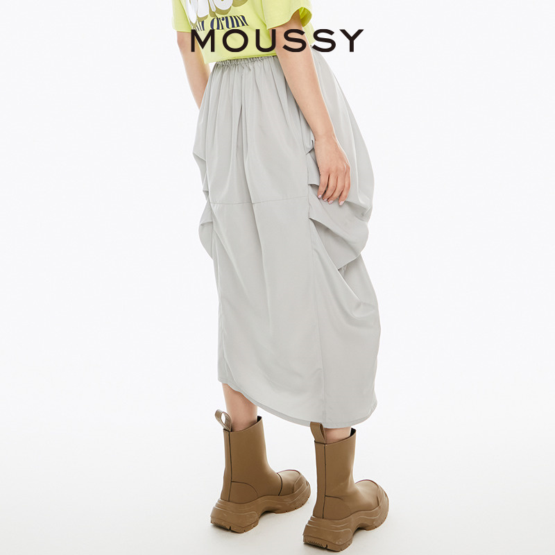 STUDIOWEAR x MOUSSY 2024夏季新品设计感半身裙女028HSA30-0781 - 图1