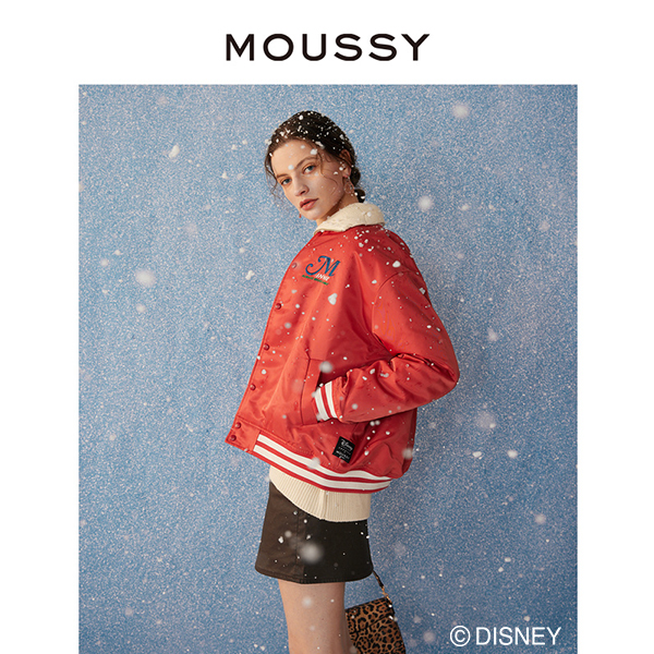 MOUSSY  迪士尼合作款23兔年限定印花棒球服外套028FAY30-5420 - 图3