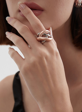 【清仓福利】KITSH戒指女简约开口通勤2025新款爆款指环~售完无补