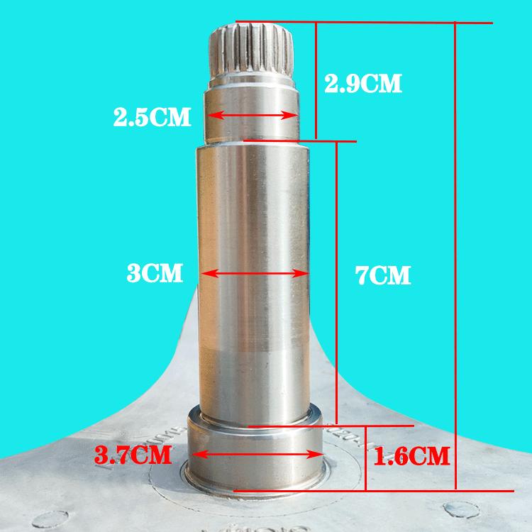 适用创维滚筒洗衣机F100QD F100QDH F1050LD三脚架轴承油封水封 - 图0