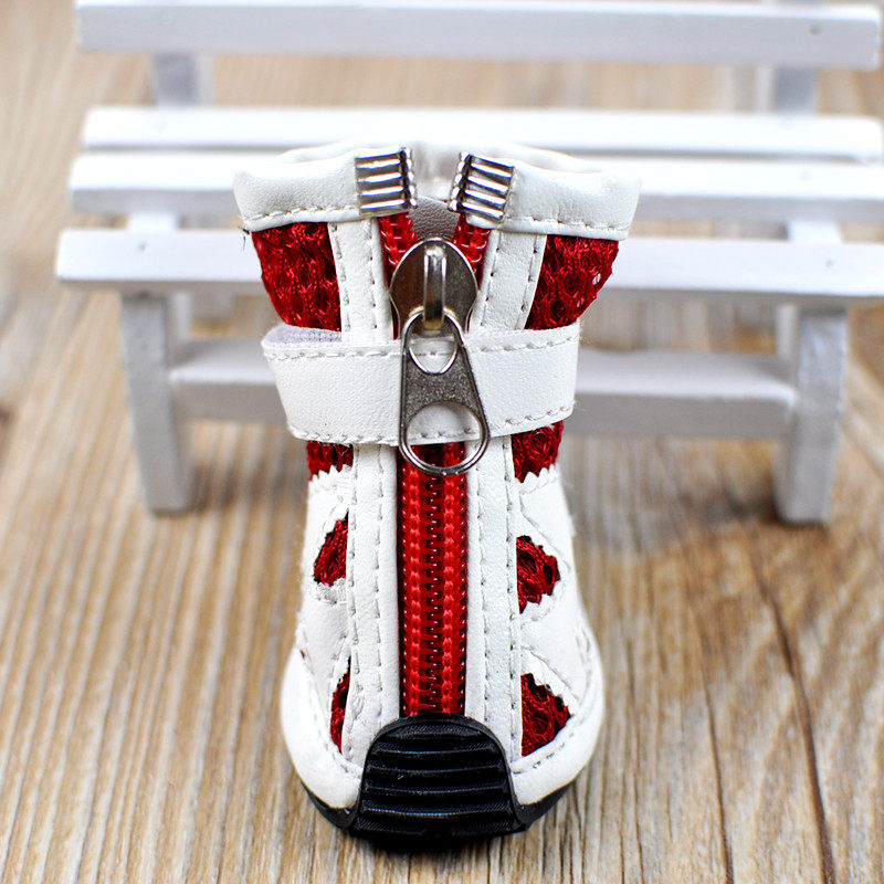 春夏秋冬透气网鞋 小狗狗宠物鞋子比熊泰迪贵宾犬狗鞋,淘宝优惠券,粉丝福利购,淘宝优惠卷