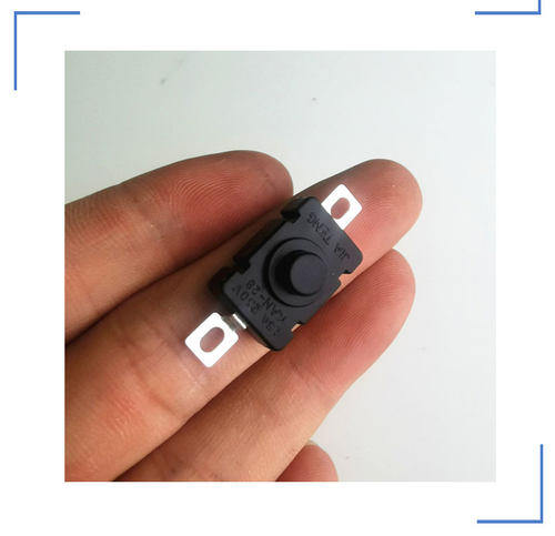 自锁长方形开关按钮开关小开关按钮开关玩具模型制作元件圆形按钮 - 图3