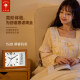 Polaris Solid Wood New Chinese Style Silent Calendar Wall Clock