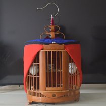 Wenshan Bird Cage Painting Brow Cage Mid 8 Gothic bird cage Bird Cage Three Leather Bird Cage Sub full set Accessories Bird Cage Bamboo