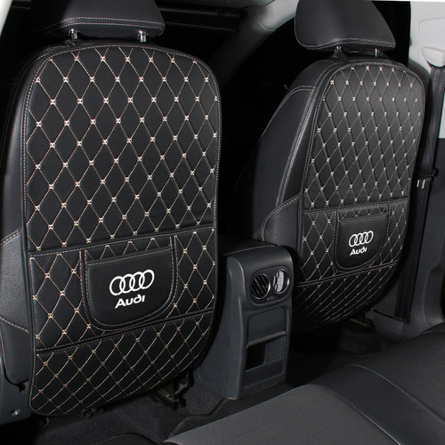 汽车防踢垫后排通用座椅背防磨垫车内用装饰防护垫后背防脏保护贴 - 图0