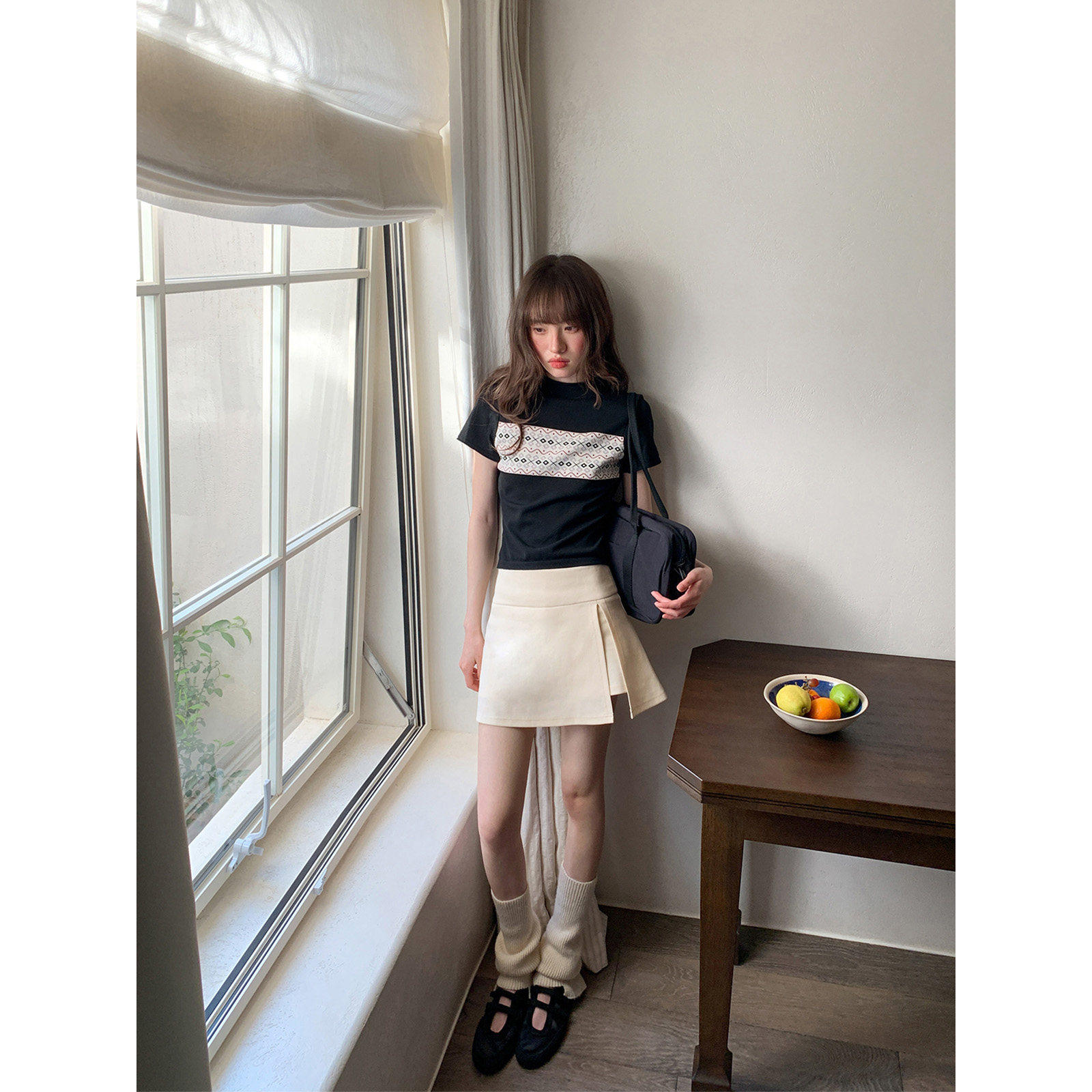 你好卡农 复古网球运动风半身裙女夏季新款小个子a字开叉包臀短裙,淘宝优惠券,粉丝福利购,淘宝优惠卷