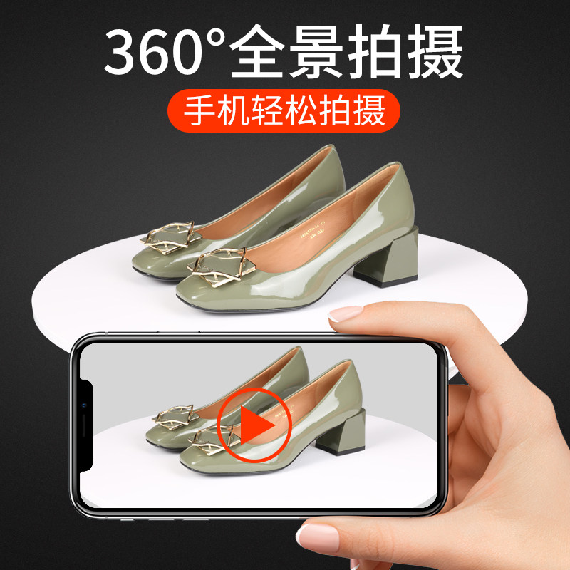 插电电池电动展示小转盘自动旋转拍摄台首饰手办转台产品展示底座,淘宝优惠券,粉丝福利购,淘宝优惠卷