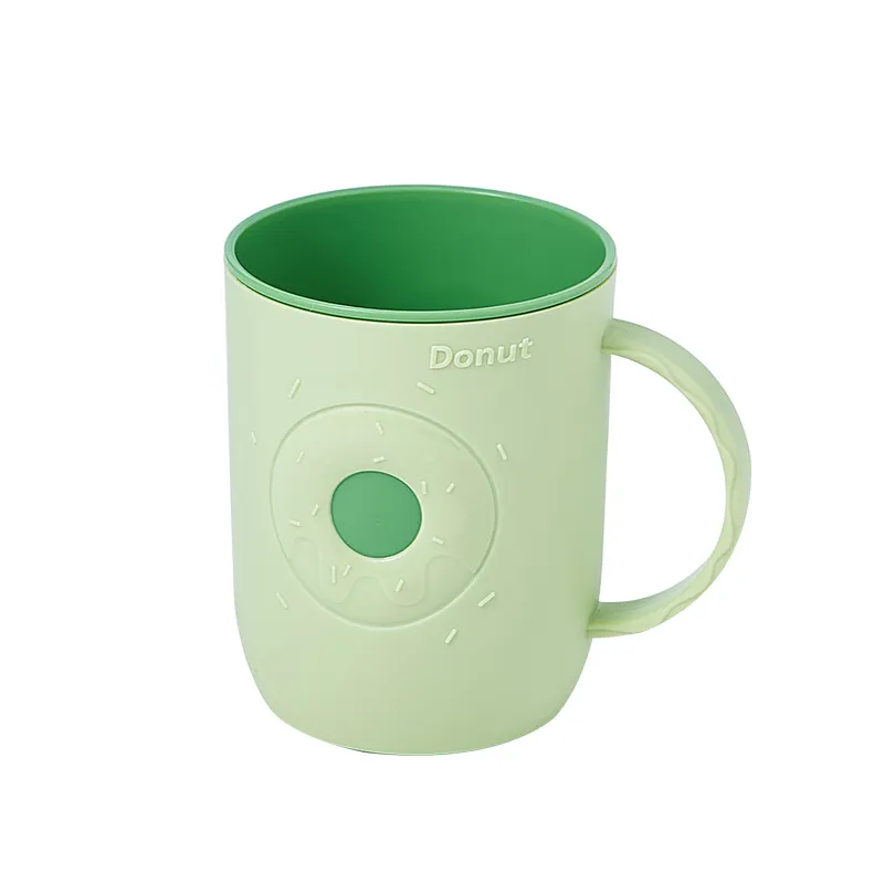 High-looking donut mouthwash cup, bathroom toothbrush cup, sink toothbrush cup, school dormitory wash cup