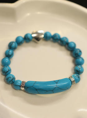 热卖爆款天然石手牌男女 爱心桃心爱情手链 玛瑙石手串