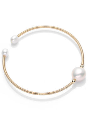 基础款天然淡水珍珠14K注金手链女 单珍珠手镯福利款选款饰品