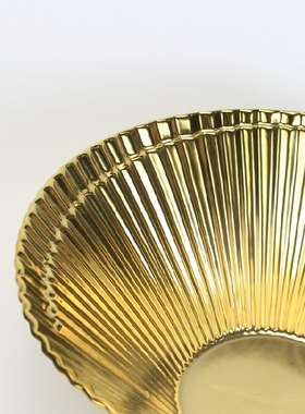 轻奢风金色陶瓷样板房几何折纸