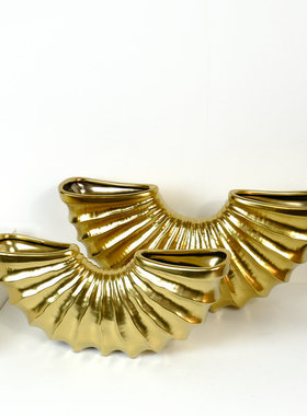 轻奢风金色民宿家居客厅装饰品