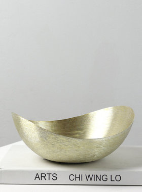 轻奢风金色样板房民宿客厅装饰品