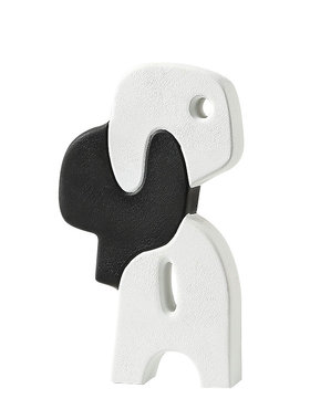 现代简约抽象艺术几何摆件样板间售楼处酒店民宿客厅装饰工艺品