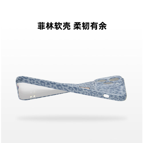 豹纹黑皮kitty猫 适用苹果17promax手机壳磁吸iPhone16新款15可爱超火14日韩ins13华为pura70pro小米15手机壳 - 图3