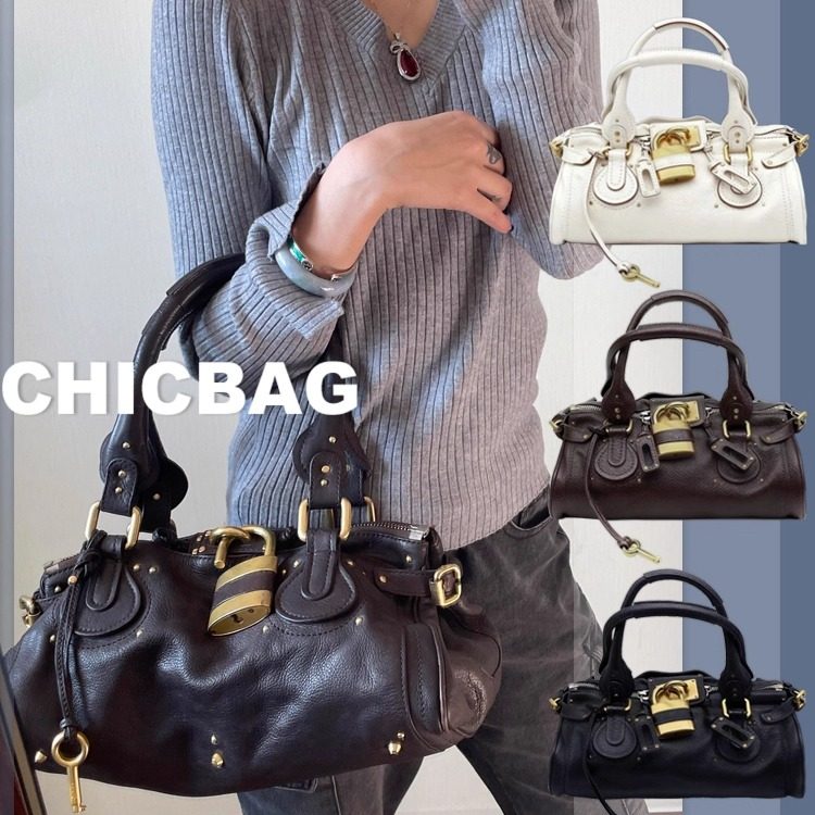 明星同款中古帕丁顿包千禧复古做旧锁头包时尚通勤网红单肩手提包,淘宝优惠券,粉丝福利购,淘宝优惠卷