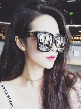 防紫外线方形大框男女通用太阳镜