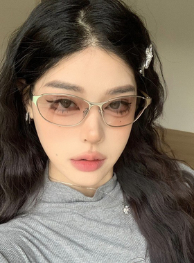 骑行眼镜金属猫眼墨镜太阳镜